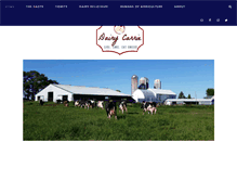 Tablet Screenshot of dairycarrie.com